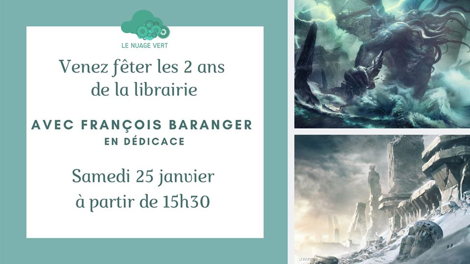 Dédicace de François Baranger à Paris